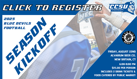 2025 Blue Devils Football Season Kickoff.  Click to register